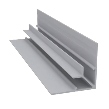 Light Trim 5/16in Panel Inside Corner V005 | Shadow Collection-White