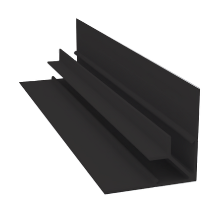 Light Trim 5/16in Panel Inside Corner V005 | Shadow Collection-Midnight Black 95 (JH)