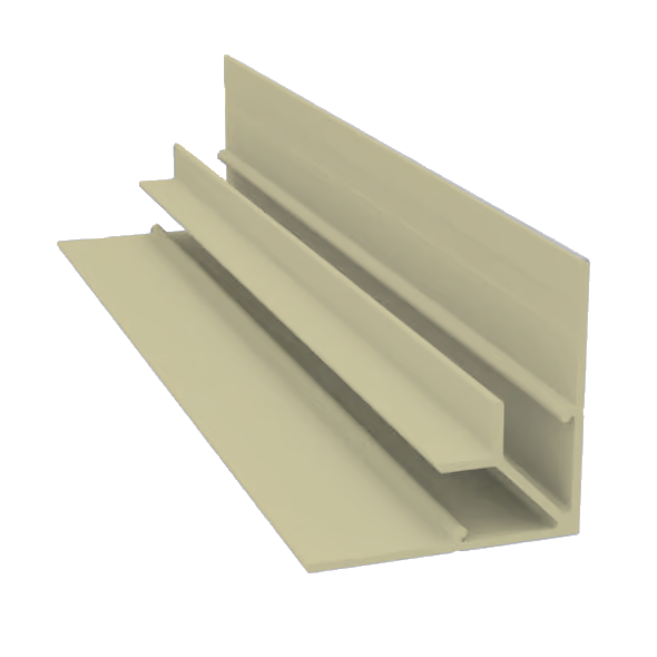 Light Trim 5/16in Panel Inside Corner V005 | Shadow Collection-Navajo Beige 72 (JH)