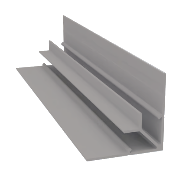 Light Trim 5/16in Panel Inside Corner V005 | Shadow Collection-Pearl Gray 48 (JH)