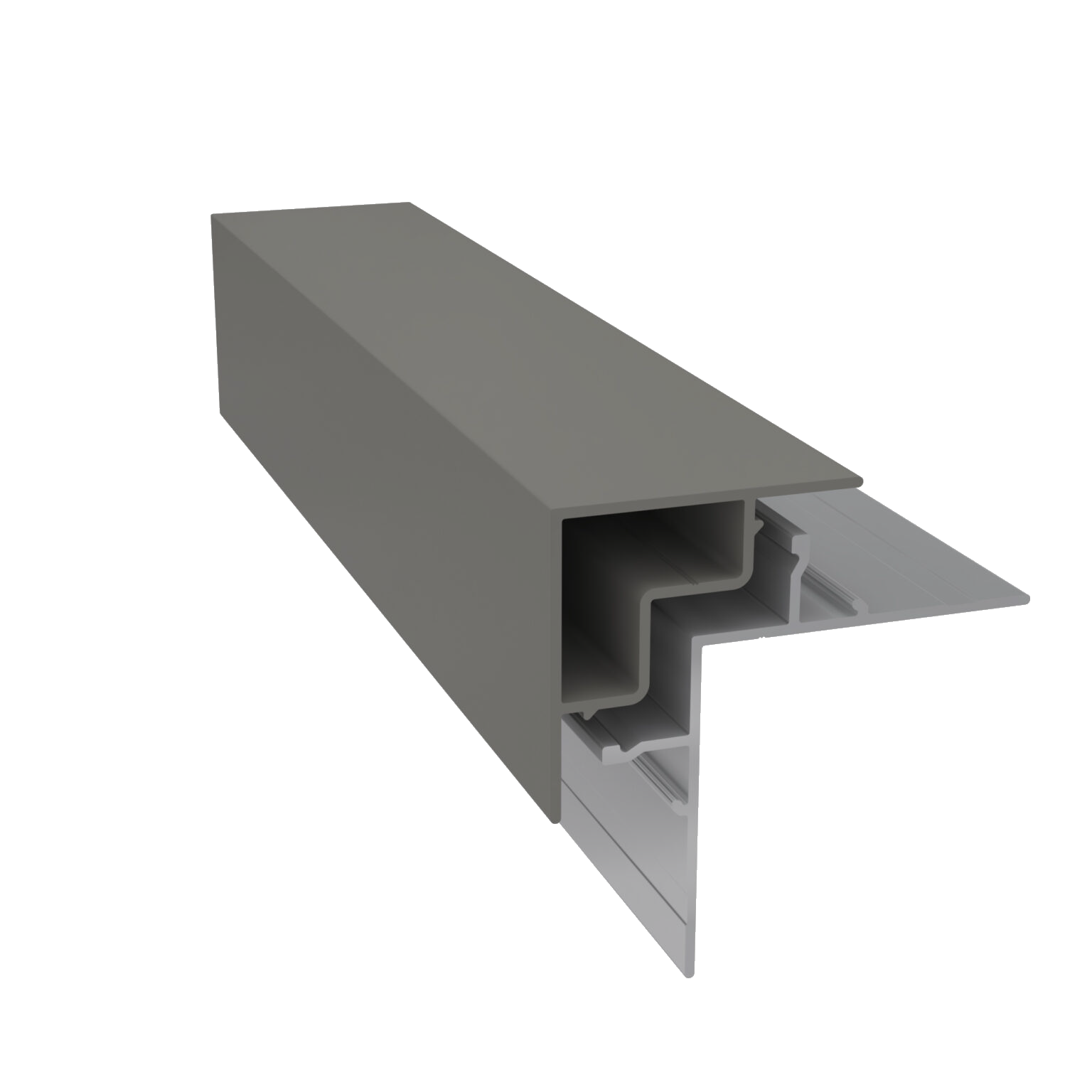 Light Trim 5/16in Panel 2-Piece Outside Corner C994 | Shadow Collection-Aged Pewter 54 (JH)