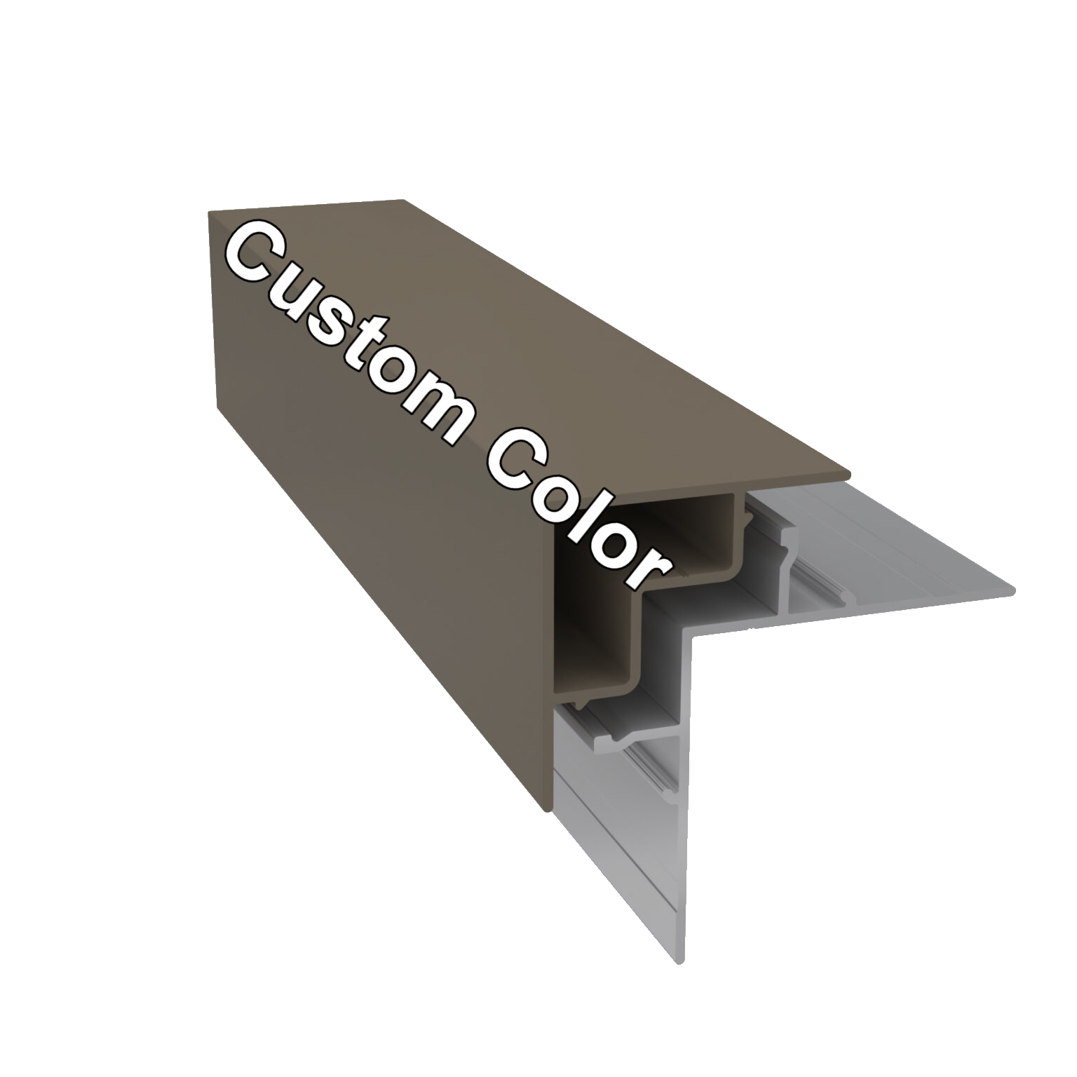 Light Trim 5/16in Panel 2-Piece Outside Corner C994 | Shadow Collection-Custom Color