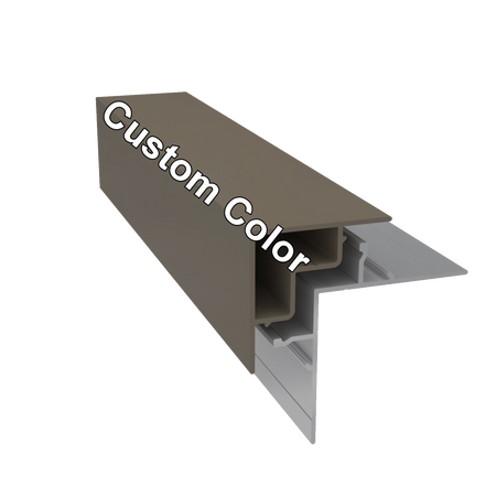 Light Trim 5/16in Panel 2-Piece Outside Corner C994 | Shadow Collection-Custom Color