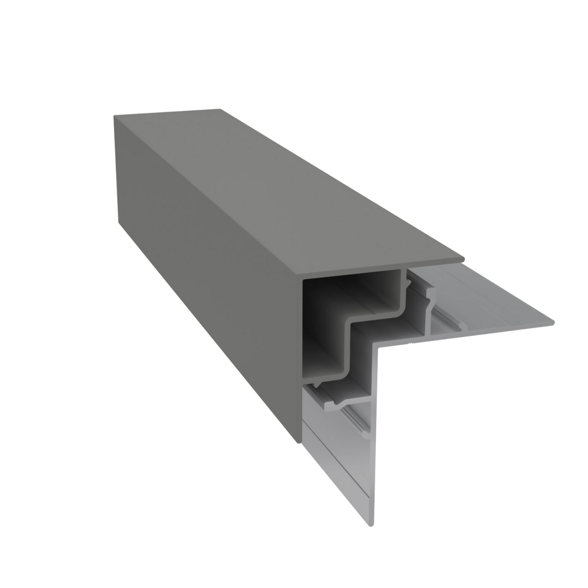 Light Trim 5/16in Panel 2-Piece Outside Corner C994 | Shadow Collection-Gray Slate 51 (JH)