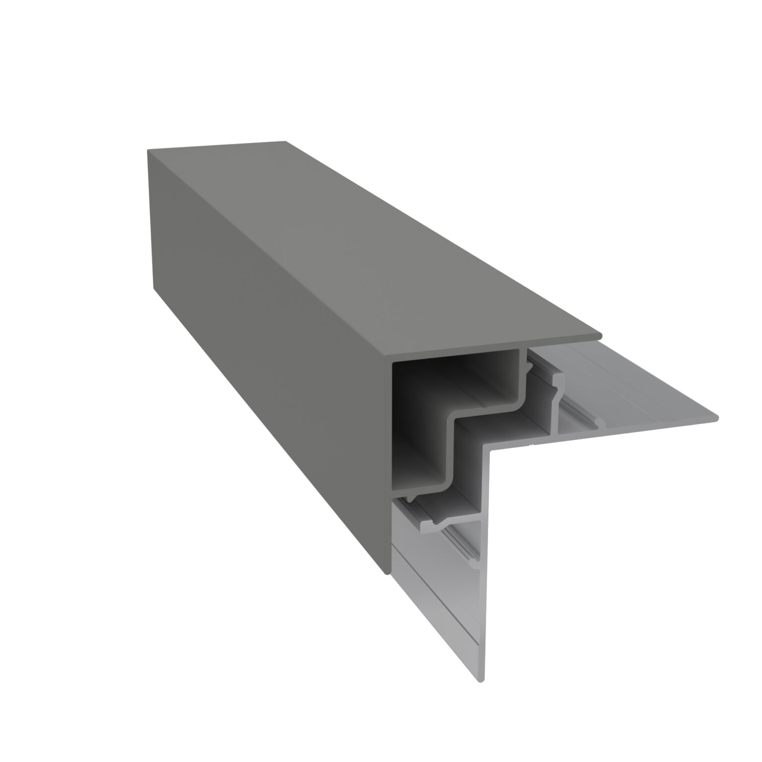 Light Trim 5/16in Panel 2-Piece Outside Corner C994 | Shadow Collection-Gray Slate 51 (JH)