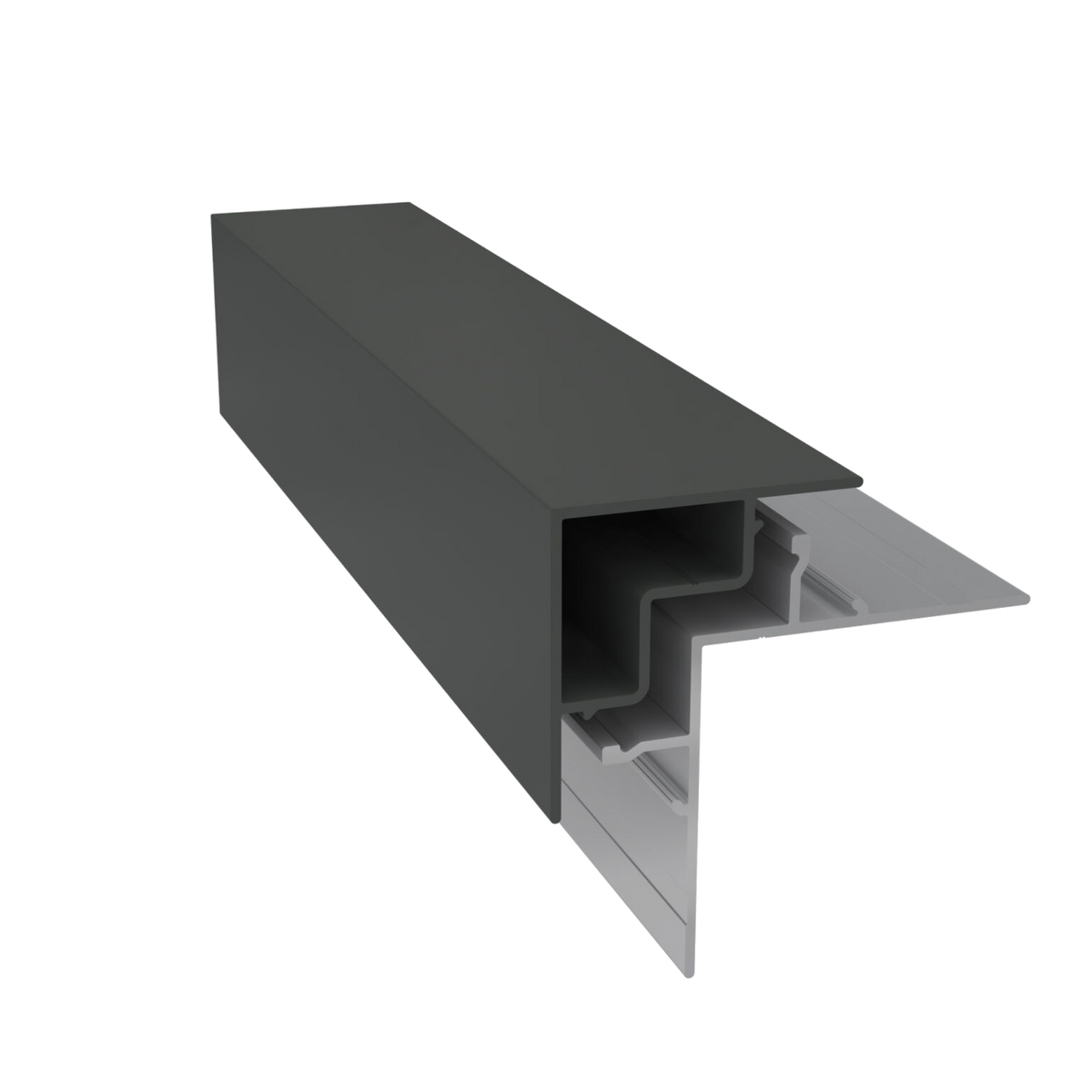 Light Trim 5/16in Panel 2-Piece Outside Corner C994 | Shadow Collection-Iron Gray 92 (JH)