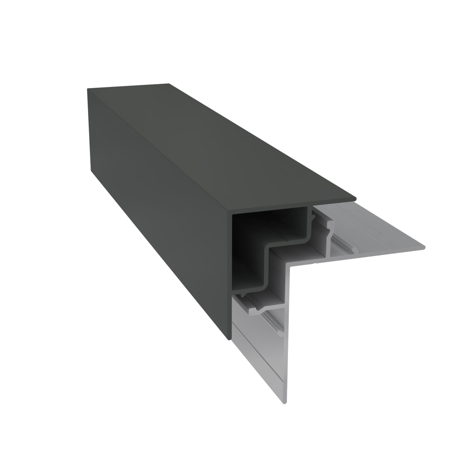 Light Trim 5/16in Panel 2-Piece Outside Corner C994 | Shadow Collection-Iron Gray 92 (JH)