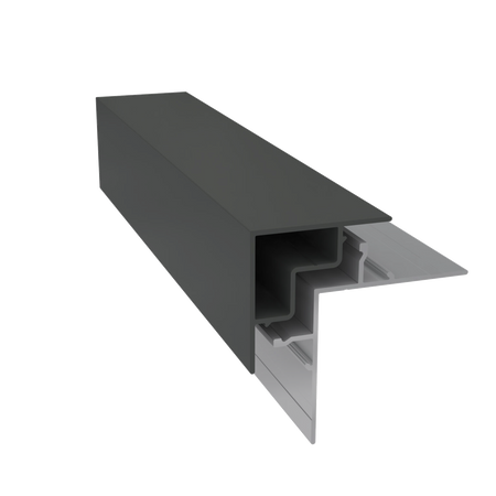 Light Trim 5/16in Panel 2-Piece Outside Corner C994 | Shadow Collection-Iron Gray 92 (JH)