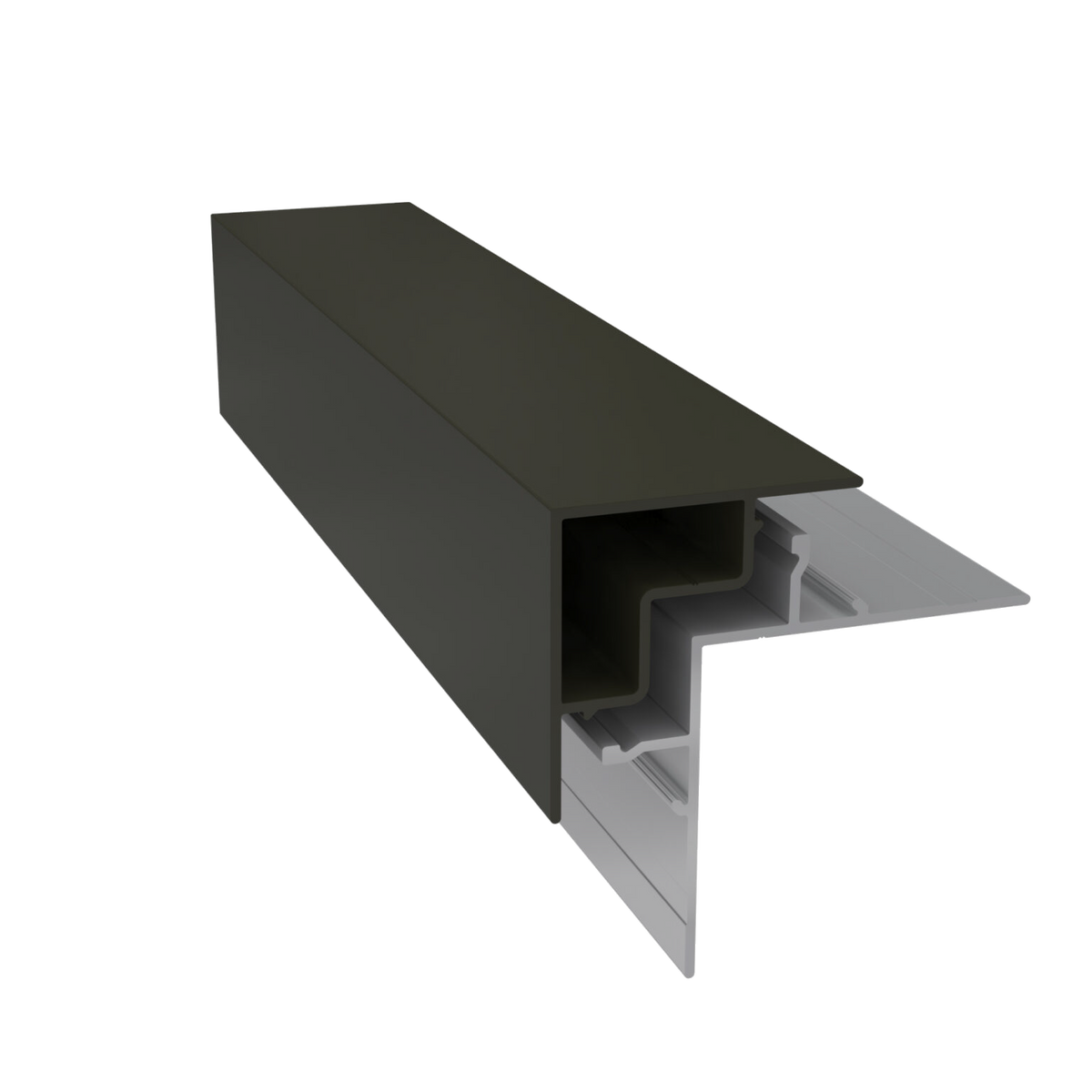 Light Trim 5/16in Panel 2-Piece Outside Corner C994 | Shadow Collection-Midnight Black 95 (JH)