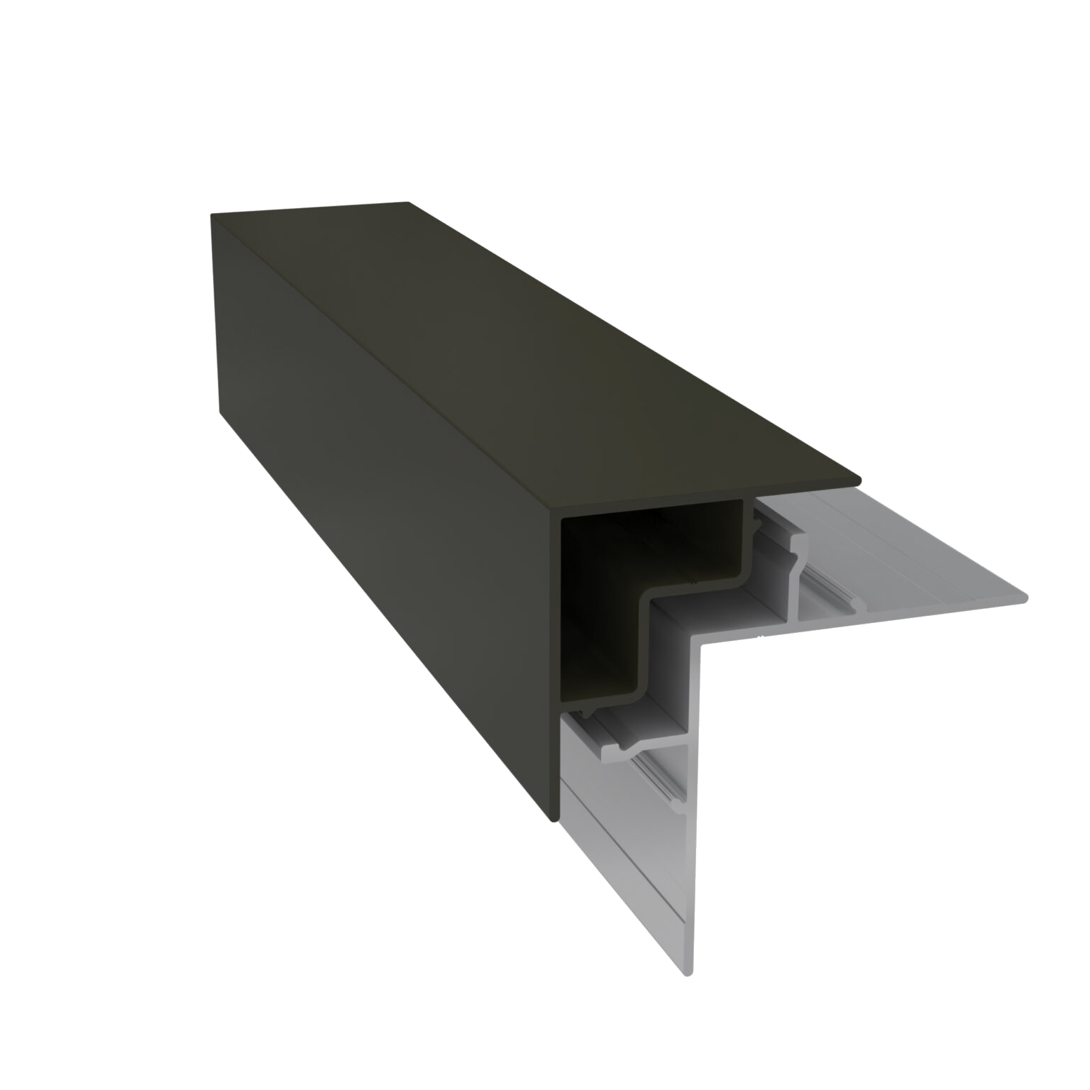 Light Trim 5/16in Panel 2-Piece Outside Corner C994 | Shadow Collection-Midnight Black 95 (JH)