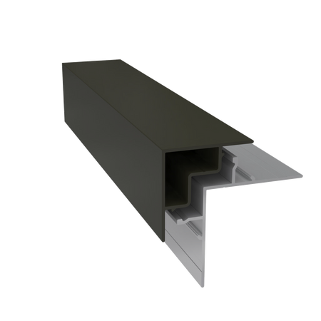 Light Trim 5/16in Panel 2-Piece Outside Corner C994 | Shadow Collection-Midnight Black 95 (JH)