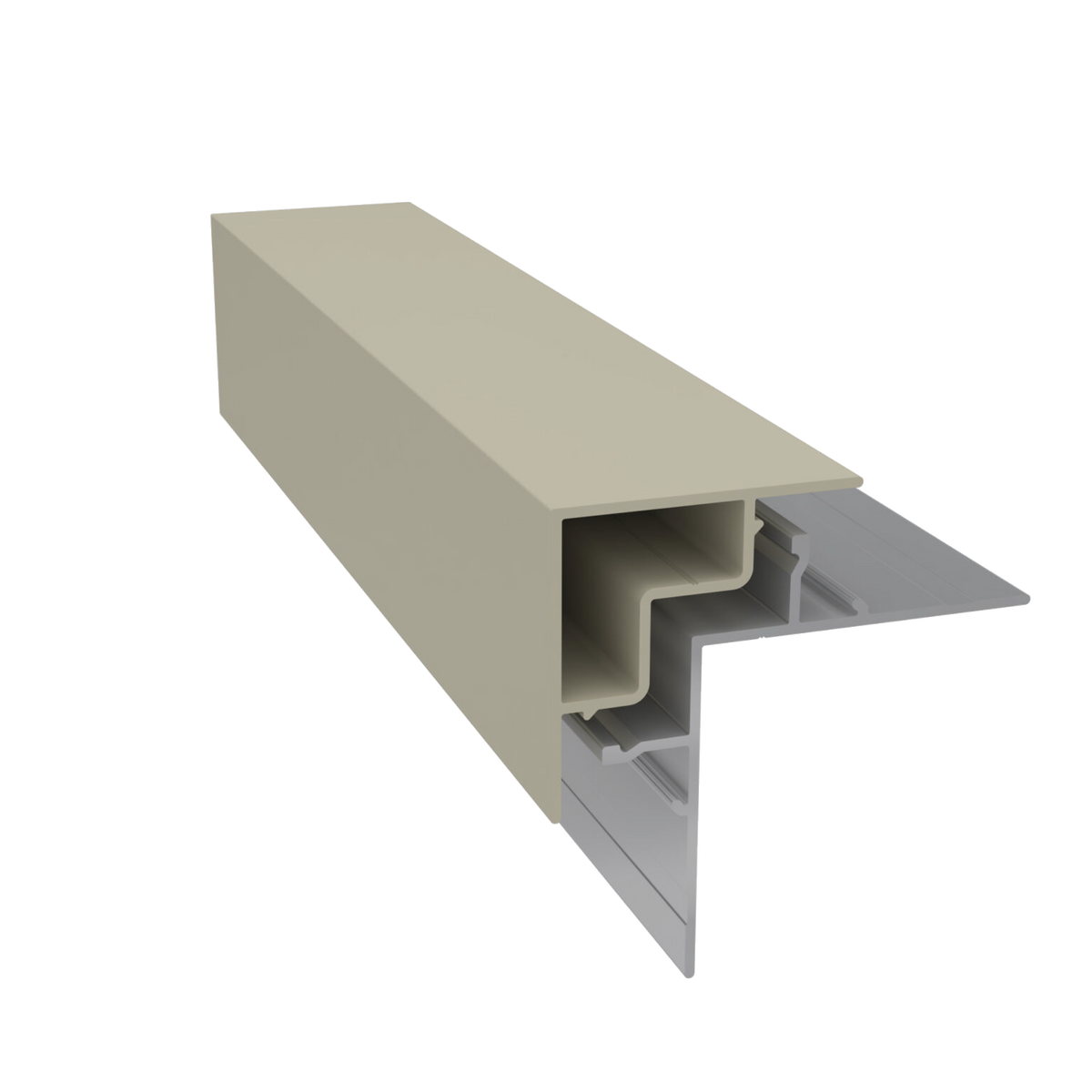 Light Trim 5/16in Panel 2-Piece Outside Corner C994 | Shadow Collection-Navajo Beige 72 (JH)