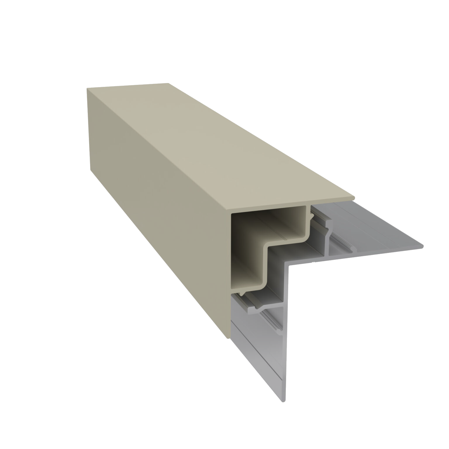 Light Trim 5/16in Panel 2-Piece Outside Corner C994 | Shadow Collection-Navajo Beige 72 (JH)