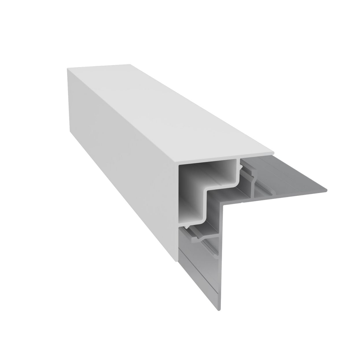 Light Trim 5/16in Panel 2-Piece Outside Corner C994 | Shadow Collection-Black