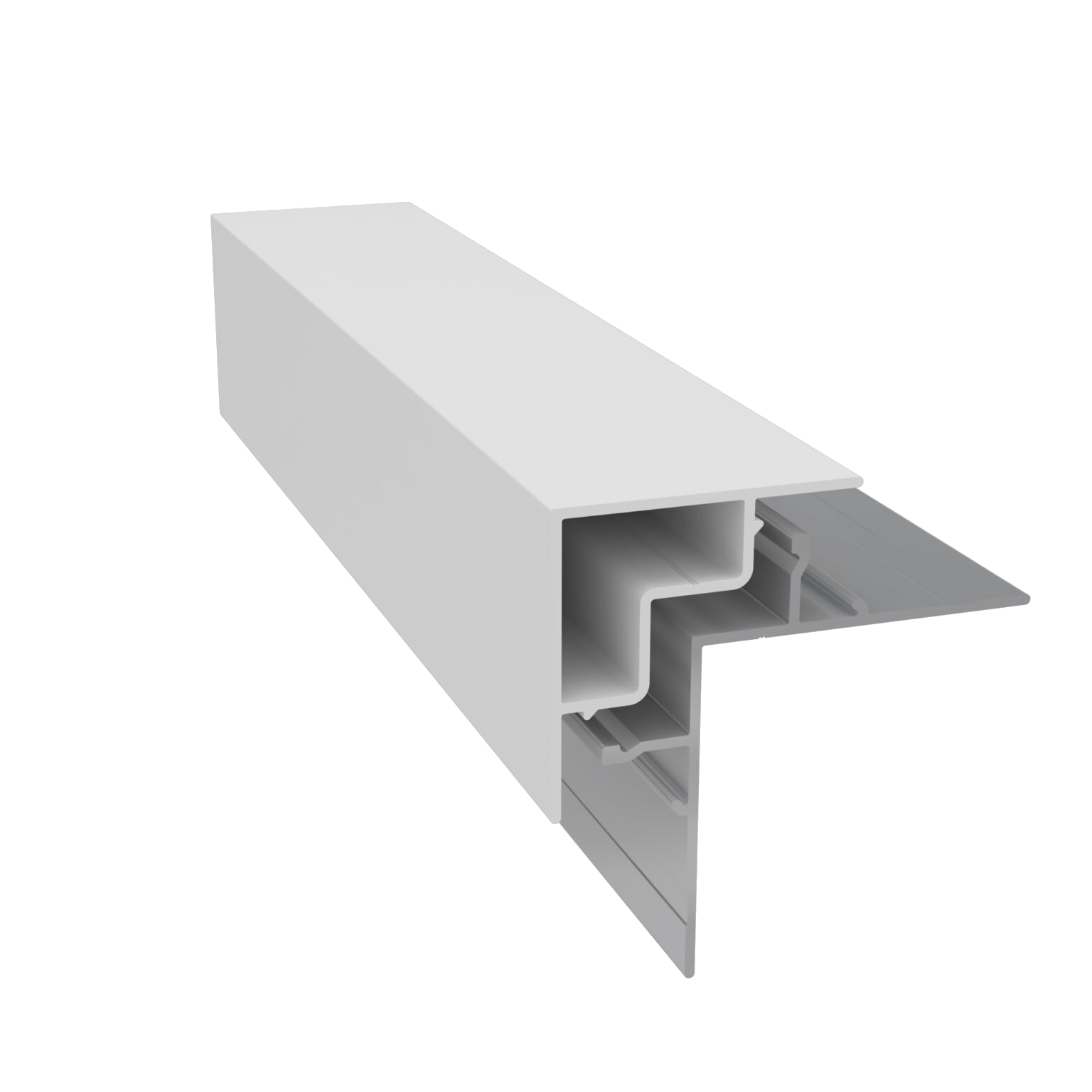 Light Trim 5/16in Panel 2-Piece Outside Corner C994 | Shadow Collection-Black