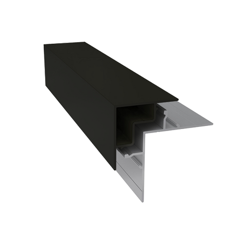 Light Trim 5/16in Panel 2-Piece Outside Corner C994 | Shadow Collection-Bright Silver (Light Trim)