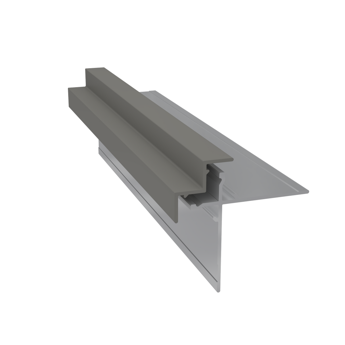 Light Trim 5/16in Panel 2-piece Outside Corner C004XL | Shadow XL Collection-Aged Pewter 54 (JH)