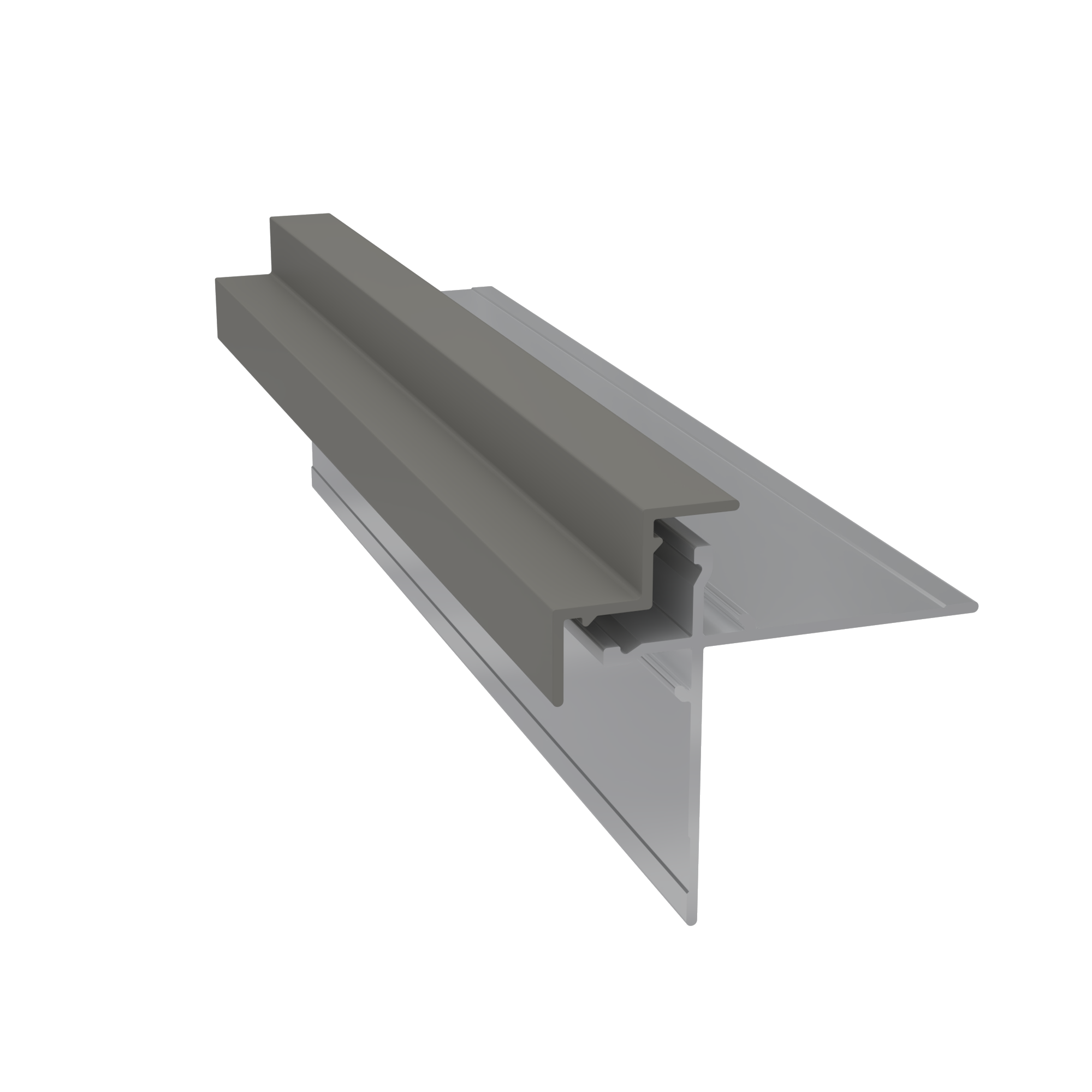 Light Trim 5/16in Panel 2-piece Outside Corner C004XL | Shadow XL Collection-Aged Pewter 54 (JH)