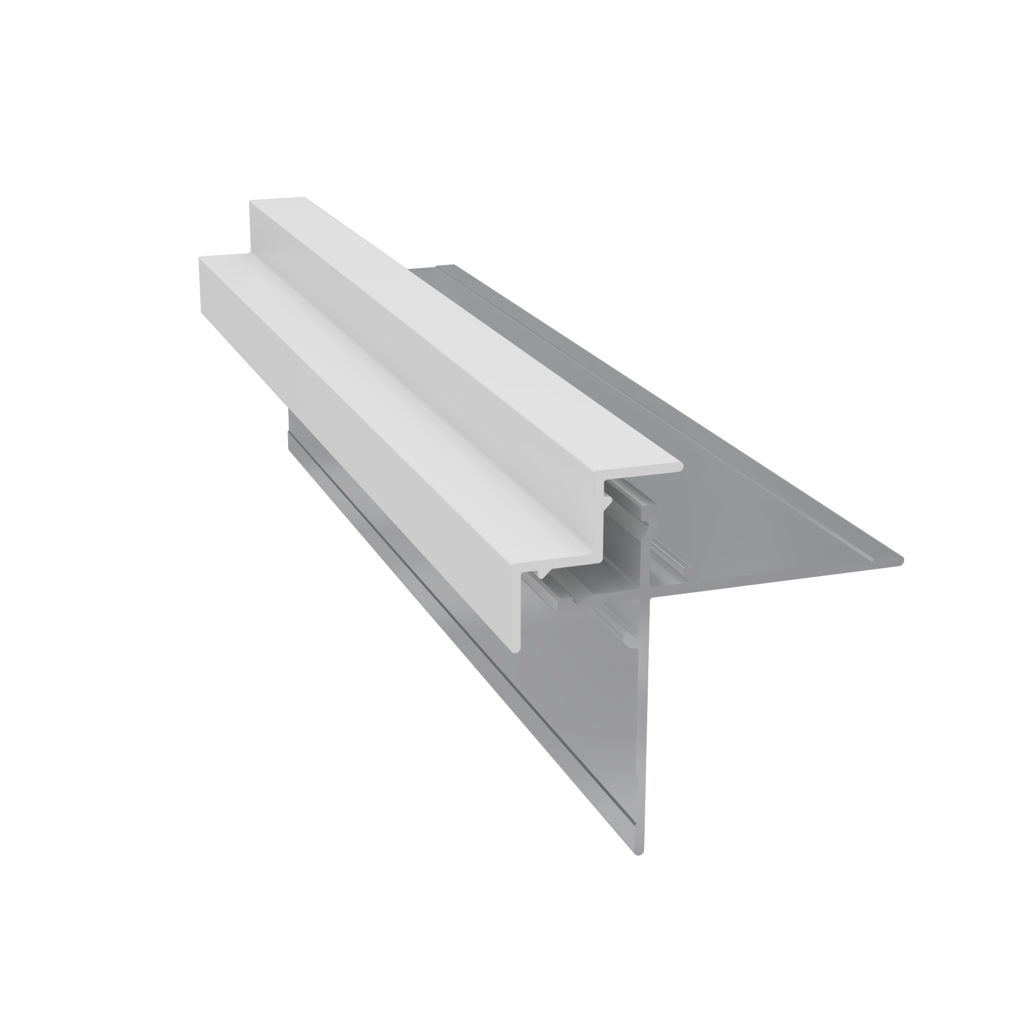 Light Trim 5/16in Panel 2-piece Outside Corner C004XL | Shadow XL Collection-Arctic White 67 (JH)