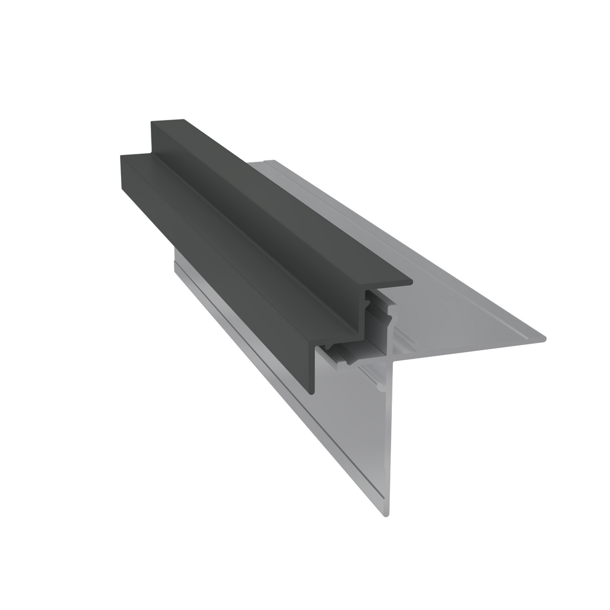 Light Trim 5/16in Panel 2-piece Outside Corner C004XL | Shadow XL Collection-Iron Gray 92 (JH)