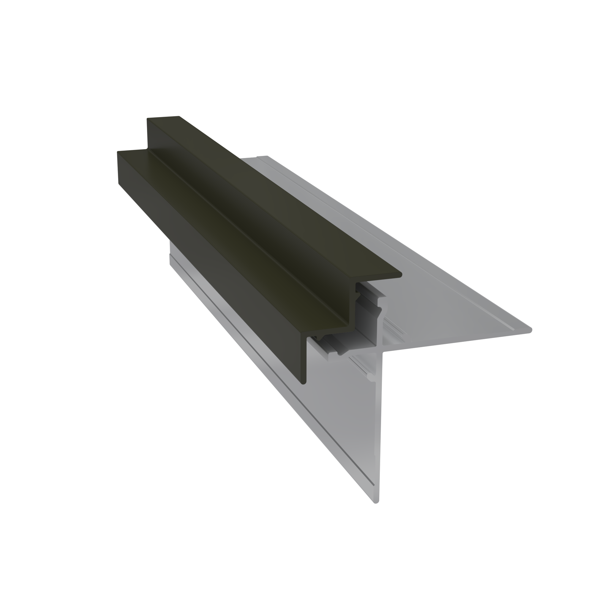 Light Trim 5/16in Panel 2-piece Outside Corner C004XL | Shadow XL Collection-Midnight Black 95 (JH)