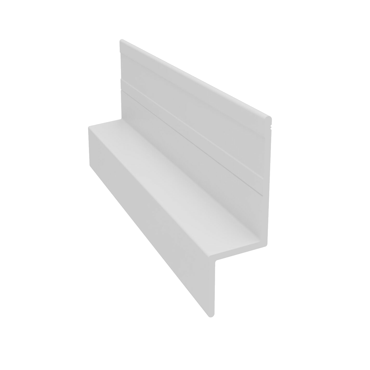 Light Trim 5/16in Panel Horizontal Trim H001XL | Shadow XL Collection-Arctic White 67 (JH)