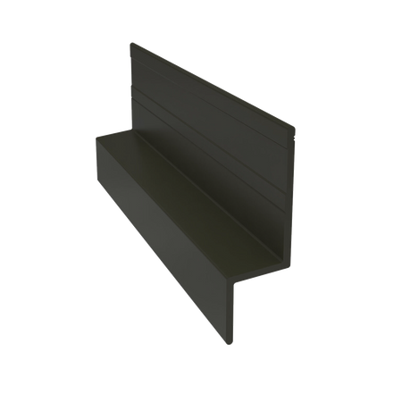 Light Trim 5/16in Panel Horizontal Trim H001XL | Shadow XL Collection-Midnight Black 95 (JH)