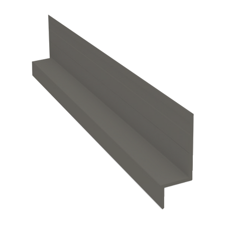 Light Trim 1/2in Panel Horizontal Trim H760XL | Shadow XL Collection-Aged Pewter 54 (JH)
