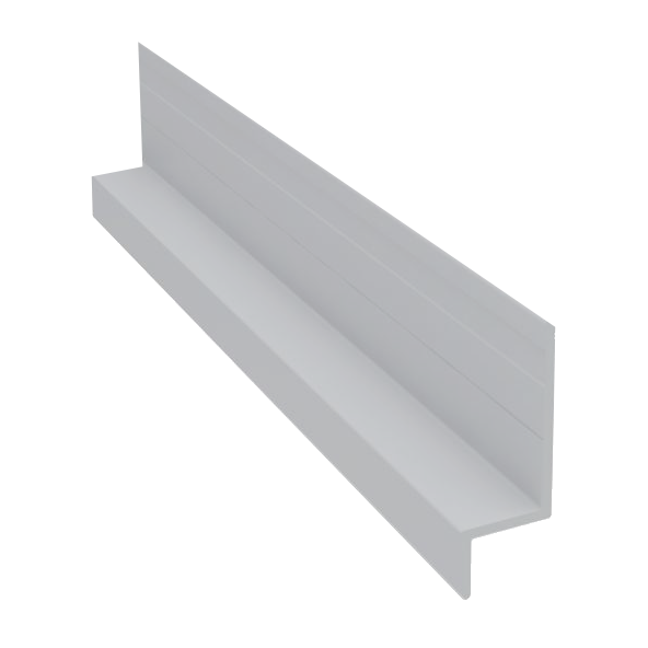 Light Trim 1/2in Panel Horizontal Trim H760XL | Shadow XL Collection-Arctic White 67 (JH)