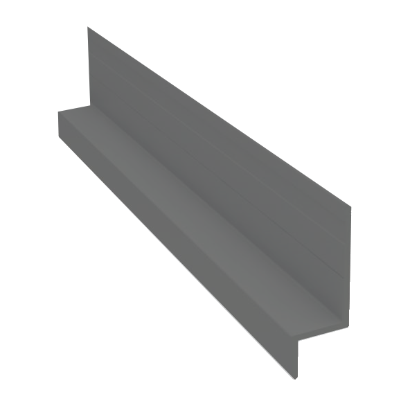 Light Trim 1/2in Panel Horizontal Trim H760XL | Shadow XL Collection-Gray Slate 51 (JH)