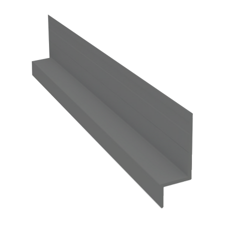 Light Trim 1/2in Panel Horizontal Trim H760XL | Shadow XL Collection-Gray Slate 51 (JH)