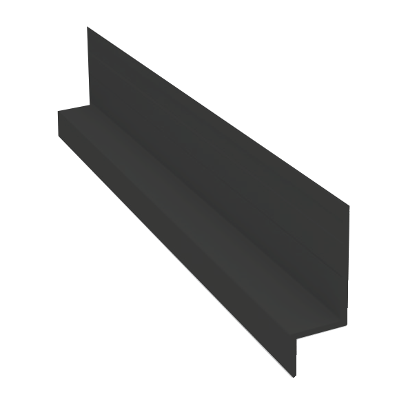 Light Trim 1/2in Panel Horizontal Trim H760XL | Shadow XL Collection-Iron Gray 92 (JH)