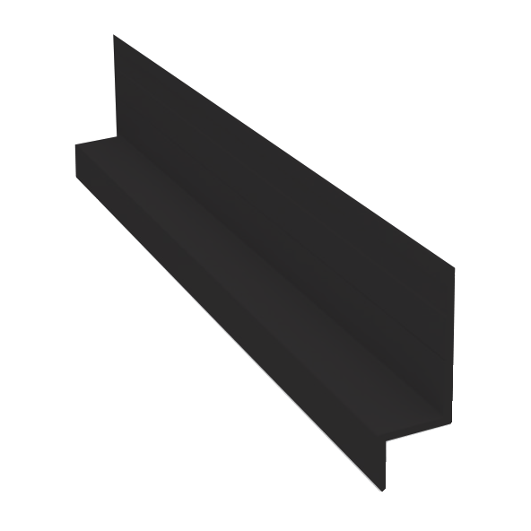 Light Trim 1/2in Panel Horizontal Trim H760XL | Shadow XL Collection-Midnight Black 95 (JH)