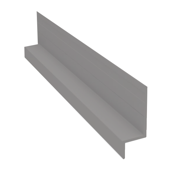 Light Trim 1/2in Panel Horizontal Trim H760XL | Shadow XL Collection-Pearl Gray 48 (JH)