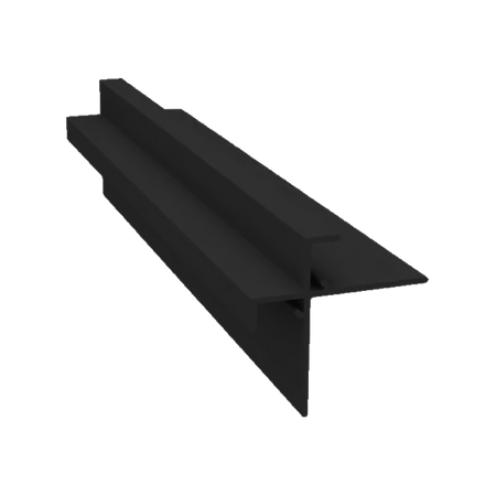 Light Trim 5/16in Panel Outside Corner V004 | Shadow Collection-Bright Silver (Light Trim)