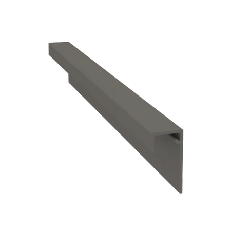 Light Trim 5/16in Panel Universal J Trim J001XL | Shadow XL Collection-Aged Pewter 54 (JH)