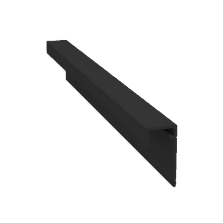 Light Trim 5/16in Panel Universal J Trim J001XL | Shadow XL Collection-Bright Silver (Light Trim)