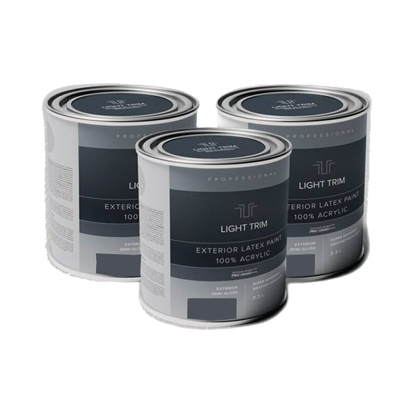 Light Trim Semi Gloss Exterior Latex Paint-875 mL-Deep Ocean 53 (JH)