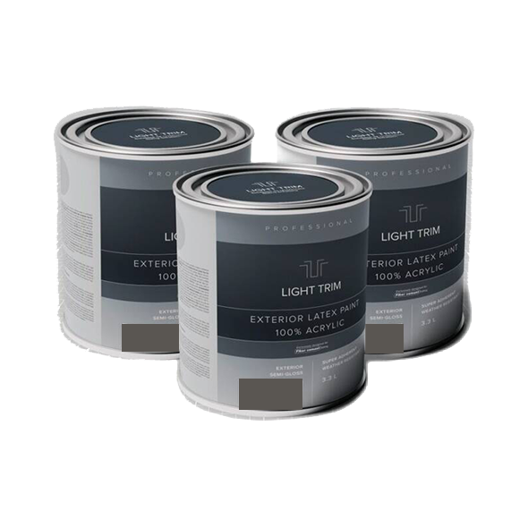 Light Trim Semi Gloss Exterior Latex Paint-875 mL-Rich Espresso 46 (JH)
