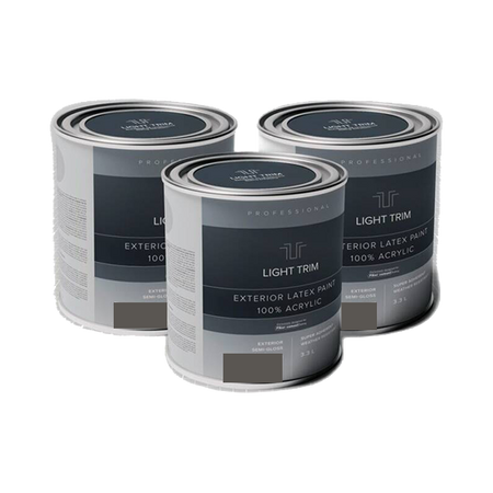 Light Trim Semi Gloss Exterior Latex Paint-875 mL-Rich Espresso 46 (JH)