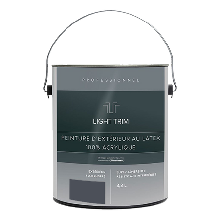 Light Trim Semi Gloss Exterior Latex Paint-3.3 Littre-Deep Ocean 53 (JH)