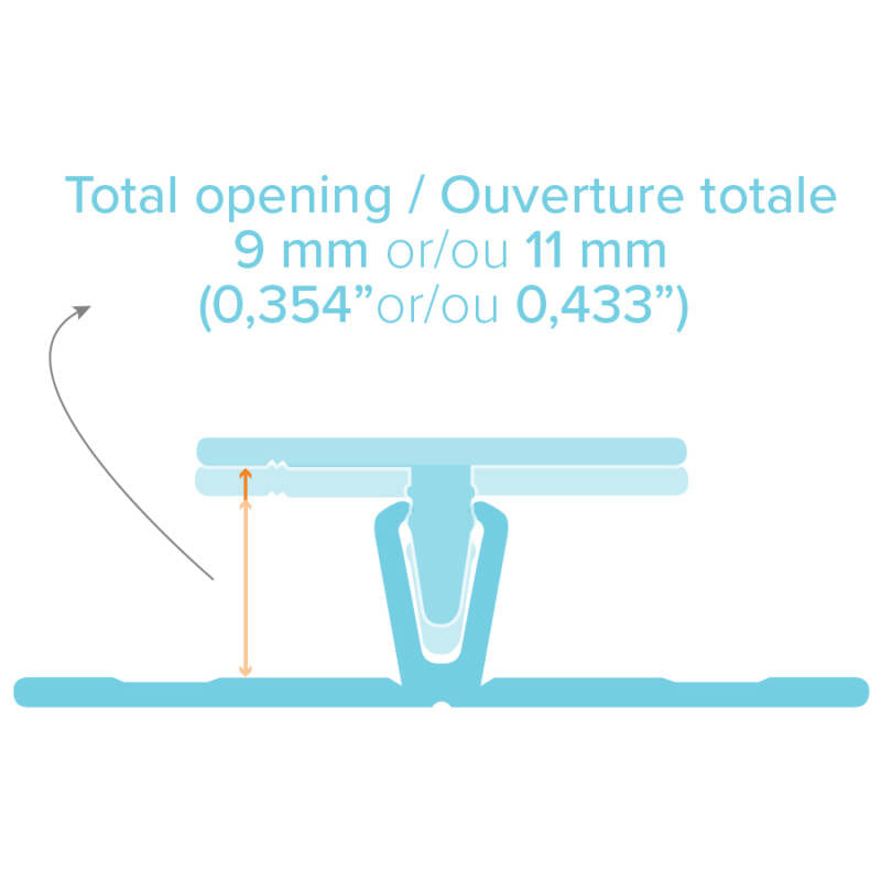 Light Trim 5/16in Panel 2-piece Vertical Trim V199 | Bold Collection-Aged Pewter 54 (JH)