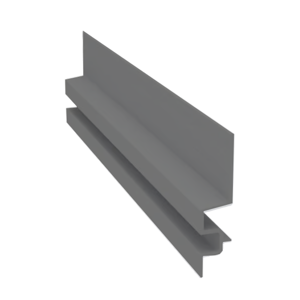 Light Trim 5/16in Panel Double Horizontal Trim H002 | Shadow Collection-Gray Slate 51 (JH)