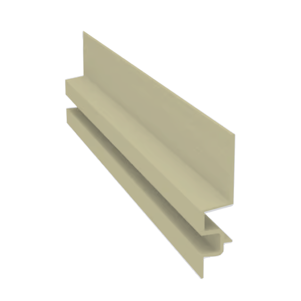 Light Trim 5/16in Panel Double Horizontal Trim H002 | Shadow Collection-Navajo Beige 72 (JH)