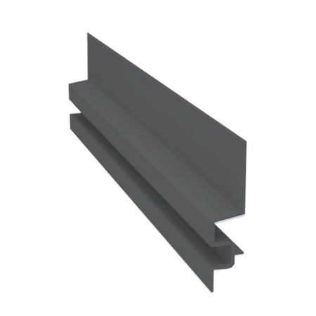 Light Trim 5/16in Panel Double Horizontal Trim H002 | Shadow Collection-Night Gray 49 (JH)