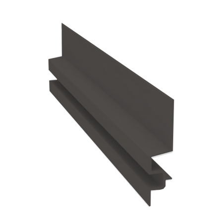 Light Trim 5/16in Panel Double Horizontal Trim H002 | Shadow Collection-Rich Espresso 46 (JH)