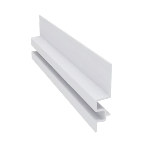 Light Trim 5/16in Panel Double Horizontal Trim H002 | Shadow Collection-Black