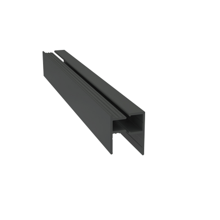 Light Trim 5/16in Panel Universal J Trim J109 | Bold Collection-Midnight Black 95 (JH)