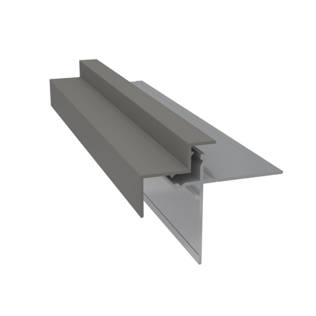 Light Trim 5/16in Panel & 3/4 lap 2-piece Outside Corner C924XL | Shadow XL Collection-Aged Pewter 54 (JH)