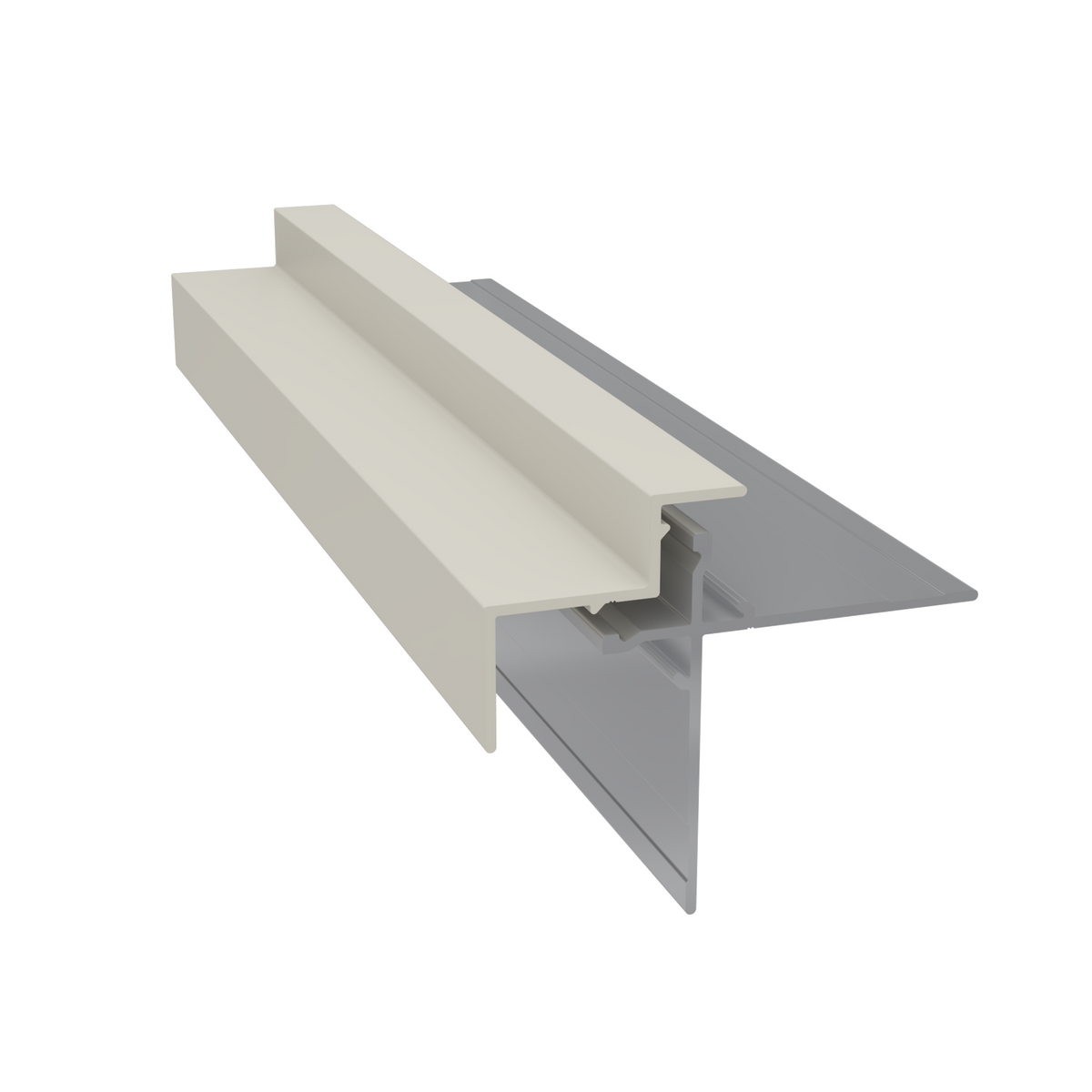 Light Trim 5/16in Panel & 3/4 lap 2-piece Outside Corner C924XL | Shadow XL Collection-Cobble Stone 75 (JH)